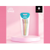 QUEEN BY LORD EYEBROW RAZOR FOR WOMEN 3 CT PER PACK